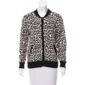 SOLD!!! Derek Lam leopard print cardigan